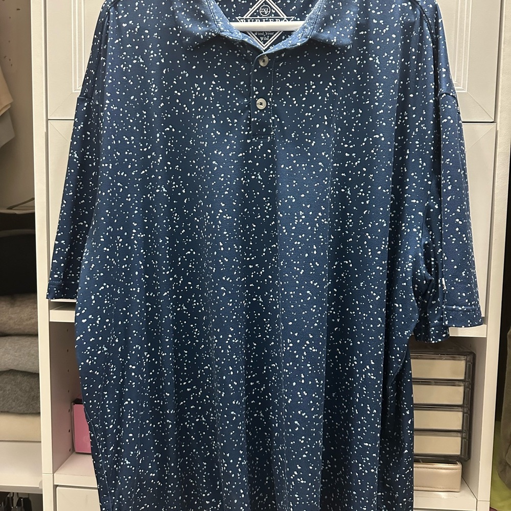 Burlebo Performance Polo - Navy Speckled